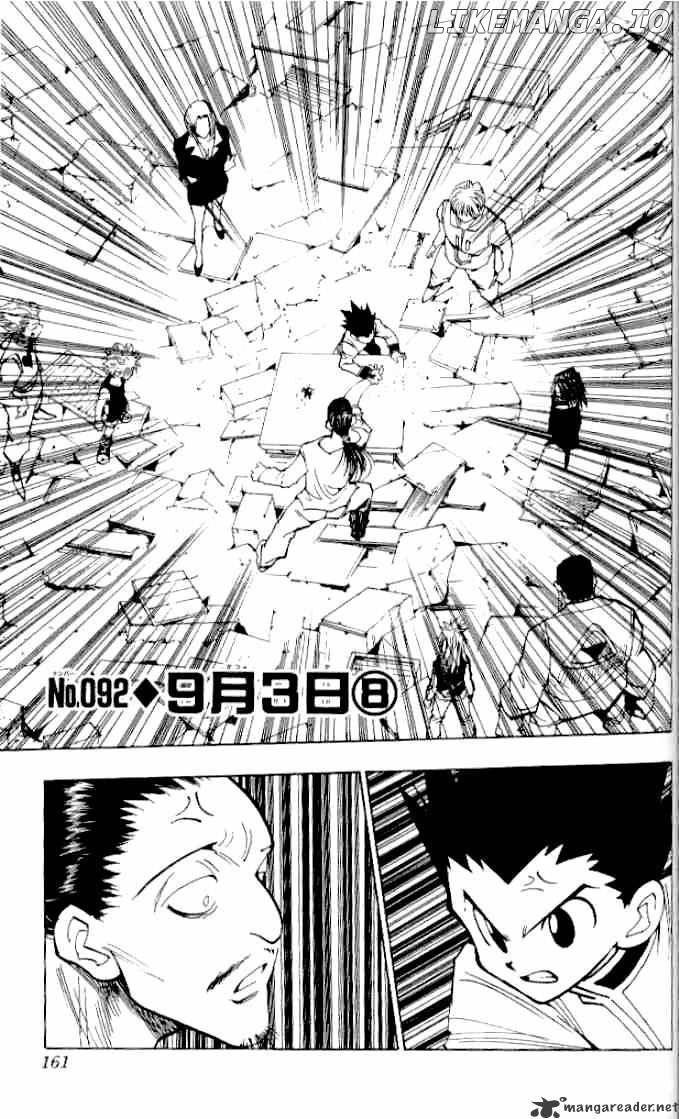 Hunter x Hunter, Chapter 92 image 01
